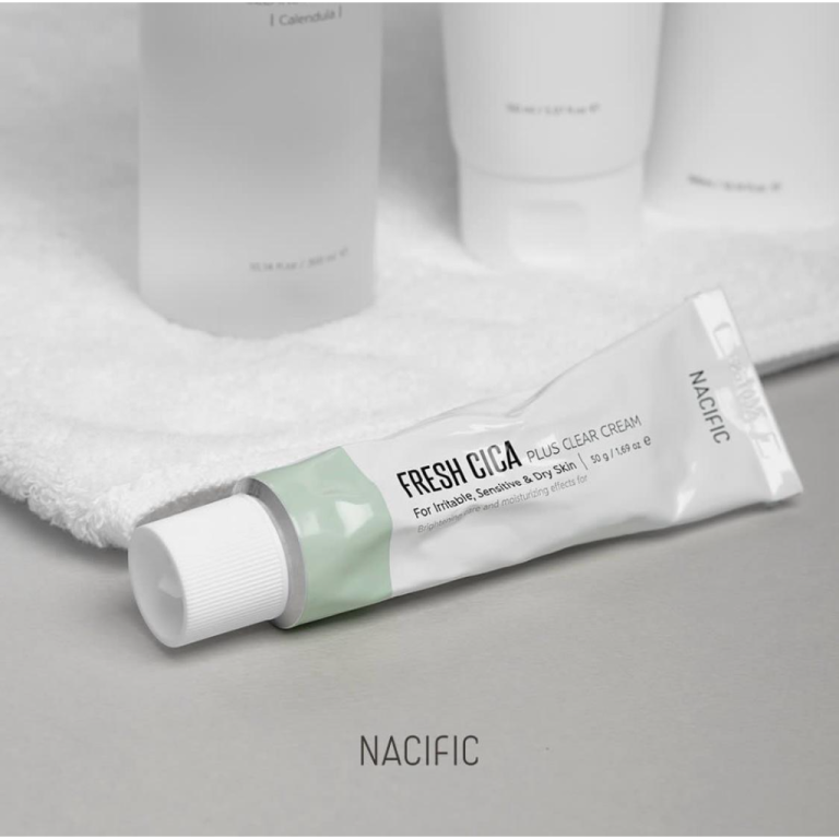 کرم NACIFIC Fresh Cica Plus Clear ناسیفیک 50 گرم | تسکیندهنده و ضدجوش