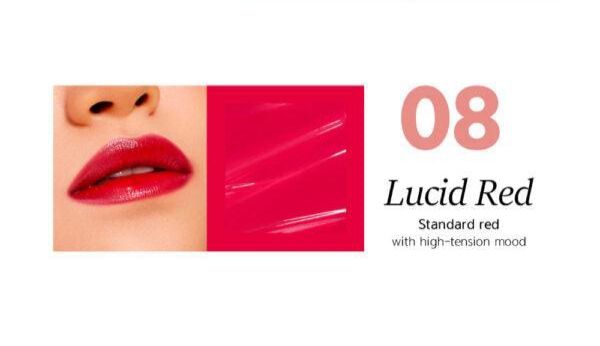 تینت لب Shine Mood Slick #08 Lucid Red ناسیفیک | مرطوبکننده و رنگی
